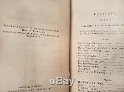 Rare Antique Henry Wadsworth Longfellow Book Set