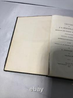 Rare Antique Homeopathy Quack Medicine Book R. Stoddard Gee 1870