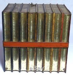 Rare Antique Huntley&palmers Waverly Figural Books Biscuit Tin C1903