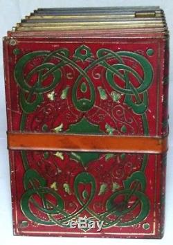 Rare Antique Huntley&palmers Waverly Figural Books Biscuit Tin C1903