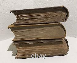 Rare Antique? LOUISA MAY ALCOTT Hard Cover Library Staging Decor Lot