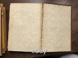 Rare Antique? LOUISA MAY ALCOTT Hard Cover Library Staging Decor Lot