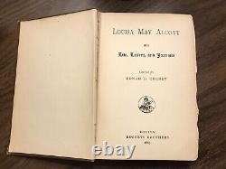 Rare Antique? LOUISA MAY ALCOTT Hard Cover Library Staging Decor Lot