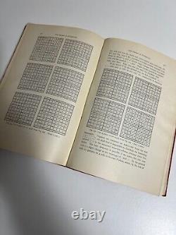 Rare Antique Occult Book Magic Squares And Cubes Andrews 1917 Second Edition