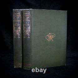 Rare Antique Old 2 Volume Book Set Irish Stories 1896 Illustrated Scarce Work
