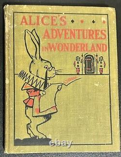 Rare Antique Old Book Alice's Adventures in Wonderland + more 1910s Illustrated