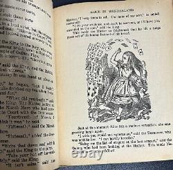 Rare Antique Old Book Alice's Adventures in Wonderland + more 1910s Illustrated