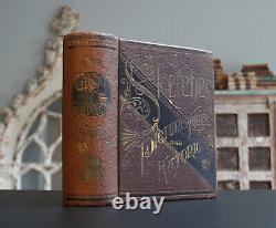Rare Antique Old Book America 1889 Revolution, Civil War, Salt Lake City +++