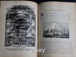 Rare Antique Old Book America 1889 Revolution, Civil War, Salt Lake City +++