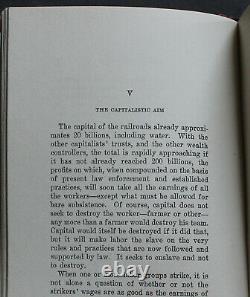 Rare Antique Old Book American Nobility, Capital, Labor + 1923 Scarce Finance