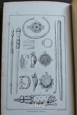 Rare Antique Old Book Ancient Romans In England 1842 1st Edition Illustrated