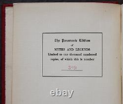 Rare Antique Old Book Babylon & Assyria 1913 Illustrated Myths Legends Numbered
