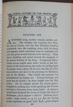 Rare Antique Old Book Belshazzar Fall Of Babylon 1902 Illustrated Legend Tale