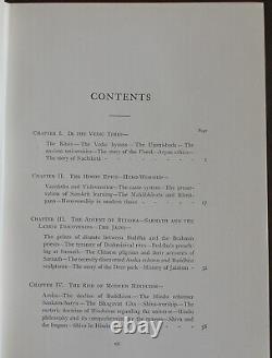 Rare Antique Old Book Benares Sacred City India 1905 Illustrated Occult Gods