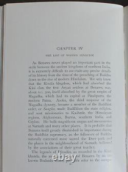 Rare Antique Old Book Benares Sacred City India 1905 Illustrated Occult Gods