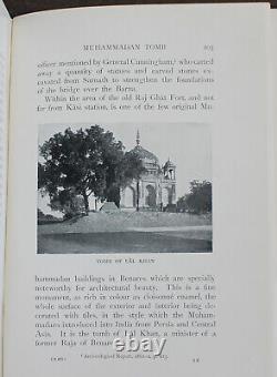 Rare Antique Old Book Benares Sacred City India 1905 Illustrated Occult Gods