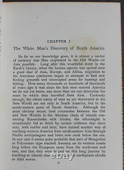 Rare Antique Old Book Canada 1912 Illustrated Maps Pioneers Geography Indians