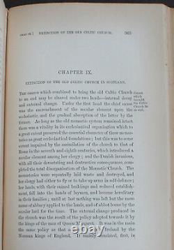 Rare Antique Old Book Celtic Scotland 1877 Ancient Alban Church & Culture