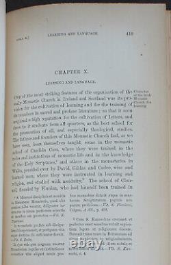 Rare Antique Old Book Celtic Scotland 1877 Ancient Alban Church & Culture