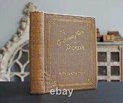 Rare Antique Old Book Childhood Charles Dickens 1891 Illustrated Numbered #38