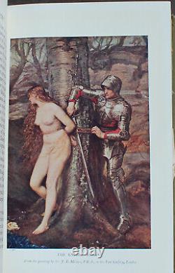 Rare Antique Old Book Chivalry 1920 Illustrated King Arthur Medieval Legend