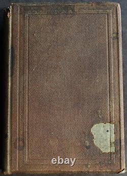 Rare Antique Old Book Country Life Agriculture Landscape Garden 1859 Illustrated
