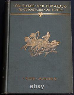 Rare Antique Old Book Daring Mission To Cure Russian Outcasts 1892 Illustrated