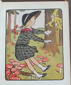 Rare Antique Old Book Dot's Visit To The Gnomes 1907 Illustrated Fairy Tale