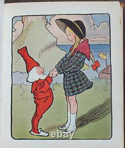 Rare Antique Old Book Dot's Visit To The Gnomes 1907 Illustrated Fairy Tale