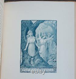 Rare Antique Old Book Fairy Tale Voyage Wishbone 1907 Illustrated Animals Scarce