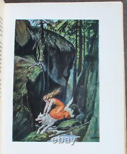 Rare Antique Old Book Fairy Tales 1930 Illustrated Stories Scarce German Estate
