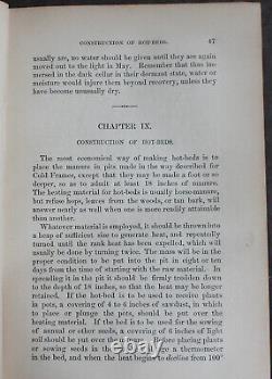 Rare Antique Old Book Florist Plants 1869 1st Illustrated Garden Nature Scarce