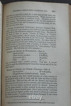 Rare Antique Old Book Formulas For Perfume & Cosmetics 1873 Victorian Recipes
