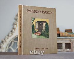 Rare Antique Old Book Foundation Planting 1937 Illustrated Layouts Design Nature