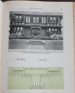 Rare Antique Old Book Foundation Planting 1937 Illustrated Layouts Design Nature