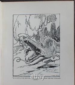 Rare Antique Old Book Greek Fairy Tales Myth Legend 1920 Illustrated Scarce