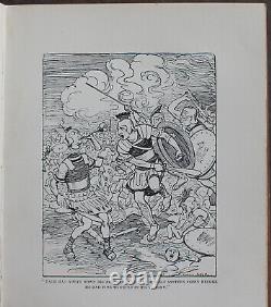 Rare Antique Old Book Greek Fairy Tales Myth Legend 1920 Illustrated Scarce