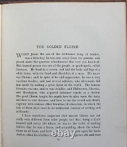 Rare Antique Old Book Greek Fairy Tales Myth Legend 1920 Illustrated Scarce