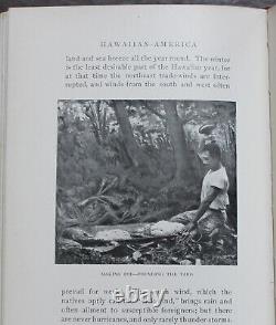 Rare Antique Old Book Hawaii 1899 1st Edition America Illustrated Maps + more