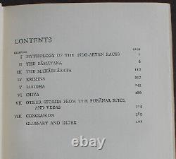 Rare Antique Old Book Hindu Buddhist Myth Legend Fairy Tale 1930 Occult