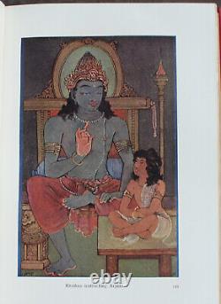 Rare Antique Old Book Hindu Buddhist Myth Legend Fairy Tale 1930 Occult