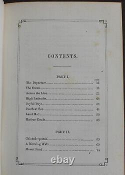 Rare Antique Old Book India 1855 Illustrated Calcutta Gods Occult Hindu Caste