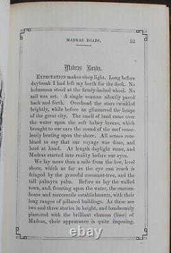 Rare Antique Old Book India 1855 Illustrated Calcutta Gods Occult Hindu Caste