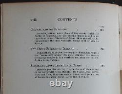 Rare Antique Old Book Ireland 1915 Illustrated Dublin Galway Belfast Cork Scarce