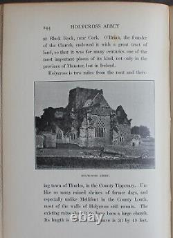 Rare Antique Old Book Ireland 1915 Illustrated Dublin Galway Belfast Cork Scarce