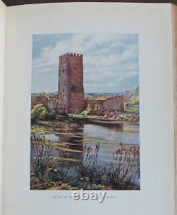 Rare Antique Old Book Italy 1927 Illustrated Genoa Rome Milan Venice Naples +