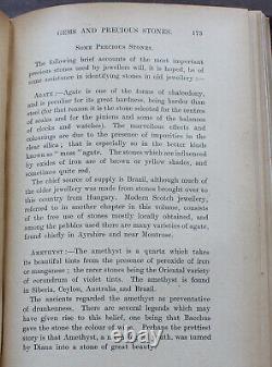 Rare Antique Old Book Jewelry & Trinkets 1919 Illustrated Roman Celtic Chinese