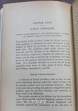 Rare Antique Old Book Jewelry & Trinkets 1919 Illustrated Roman Celtic Chinese