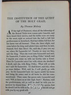 Rare Antique Old Book King Arthur Robin Hood Vikings 1907 Illustrated Fairy Tale