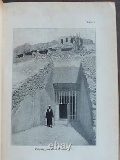 Rare Antique Old Book King Tut 1924 Illustrated Egypt Afterlife Treasures German